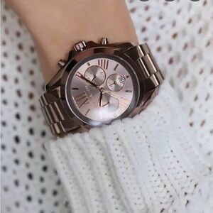 Michael kors Brown with Rose Gold Watch